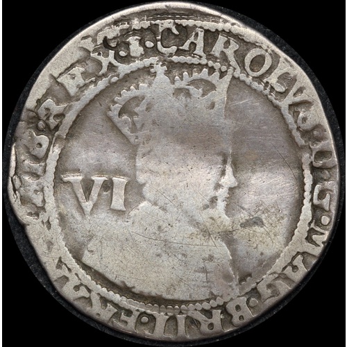 1625 Silver 6 Shillings Charles I S#SC 16S-005 Fine