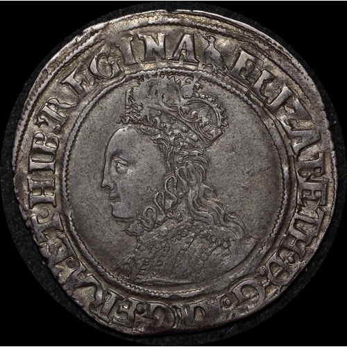 1558 ~ 1603 Silver Shilling Elizabeth I S#2555 Very Fine