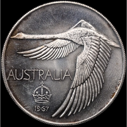 1967 Unofficial Pattern Specimen Dollar Swan