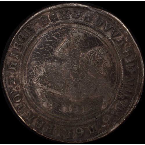 1551 Silver Crown Edward VI S#2478 Fine