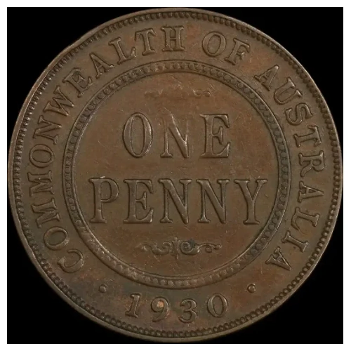 1930 Penny PCGS VF25