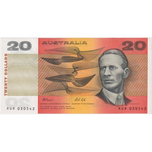 1991 $20 Note Fraser/Cole R413 Uncirculated