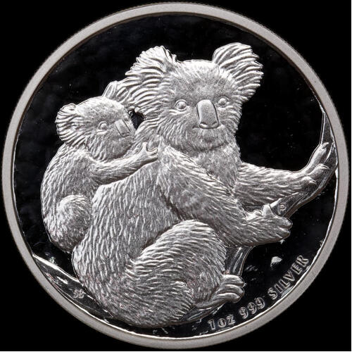 2008 Silver One Ounce Specimen Koala