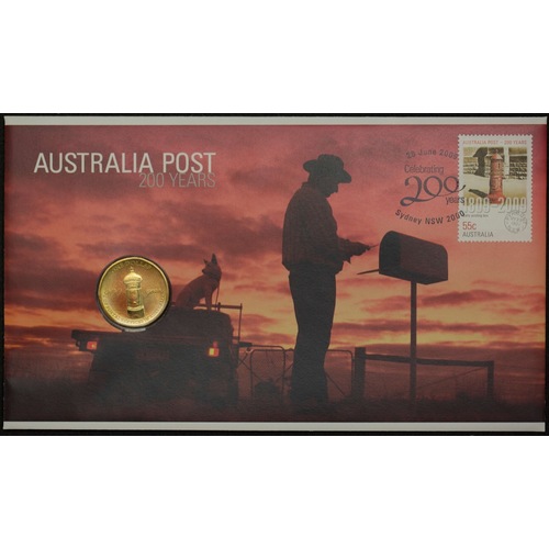 2009 1 Dollar PNC Australia Post 200 Years