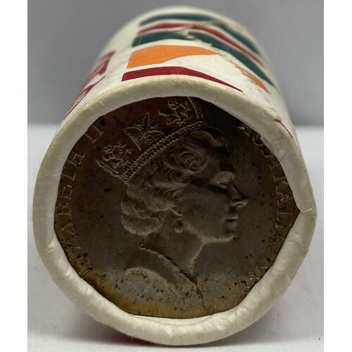 1988 50 Cent Mint Roll Bicentennial (Heads / Heads)