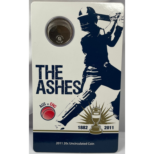 2011 20 Cent Uncirculated Coin The Ashes