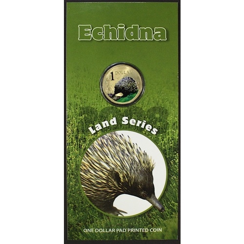 2008 1 Dollar Uncirculated Coin Land Series Echidna