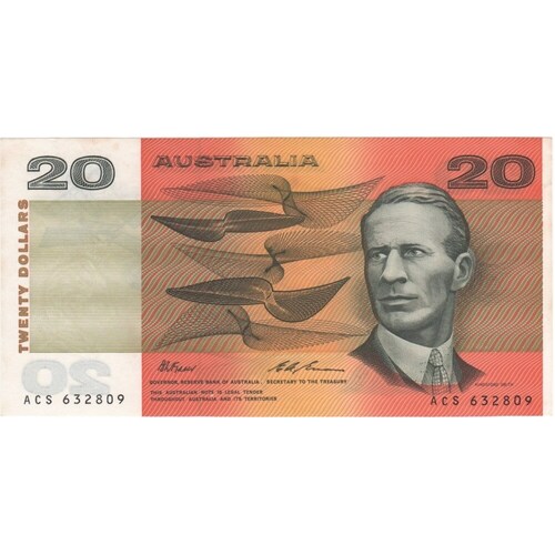 1993 $20 Note Paper Fraser/Evans  R415 Uncirculated