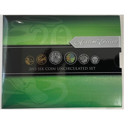 Australia 1975 Uncirculated Mint Coin Set | Sterling & Currency