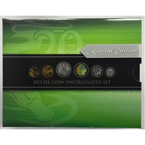 Australia 2013 Uncirculated Mint Coin Set - Special Edition