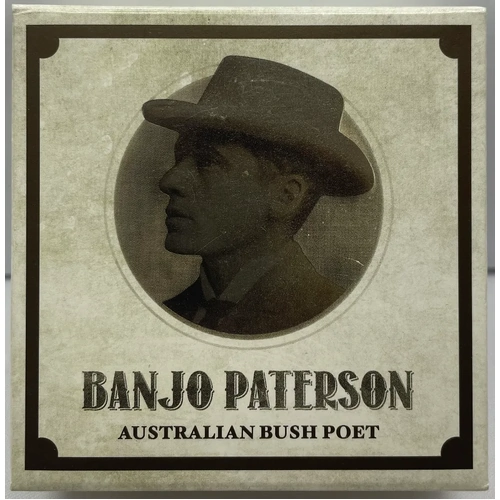 2014 Silver 1 Ounce Proof Coin Banjo Paterson