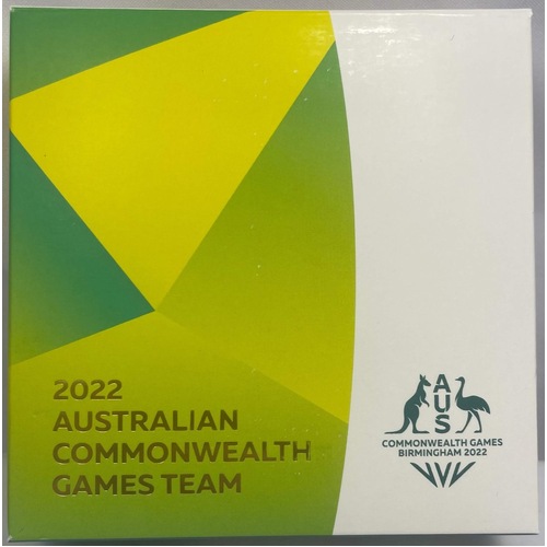 2022 1 Dollar Fine Silver Uncirculated Coin Australian Commonwealth Games Team