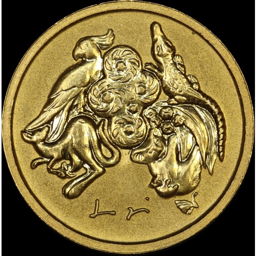 Coca-Cola Gold Sovereign Token 1997 Uncirculated