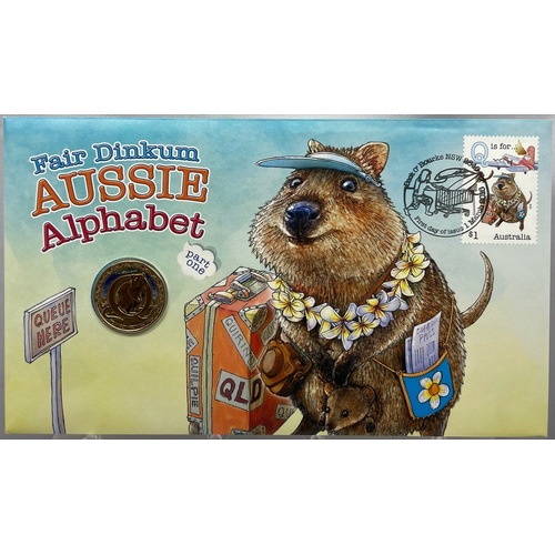 2016 1 Dollar Fair Dinkum Aussie Alphabet PNC - Q for Quokka