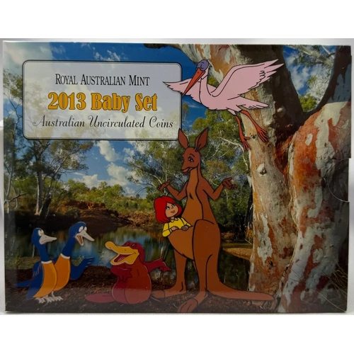 Australia 2013 Baby Uncirculated Mint Coin Set Dot and the Kangaroo
