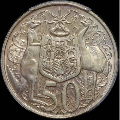 1966 50 Cent Silver Round Choice Unc (PCGS MS 63)