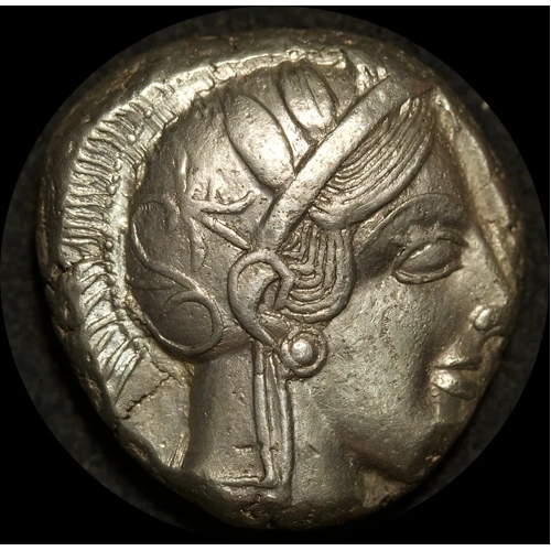 Ancient Greece (Attica, Athens) 454 ~ 404BC Silver Tetradrachm Kroll#8 Extremely Fine