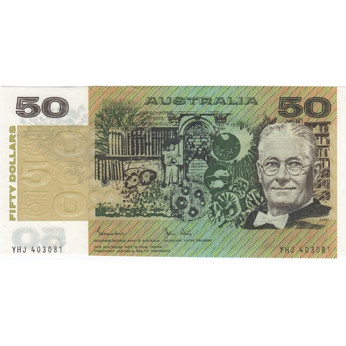 1983 $50 Note Johnston/Stone R508F YHJ First Prefix GEF