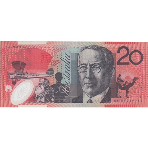 1998 $20 Note Macfarlane/Evans R418b Uncirculated