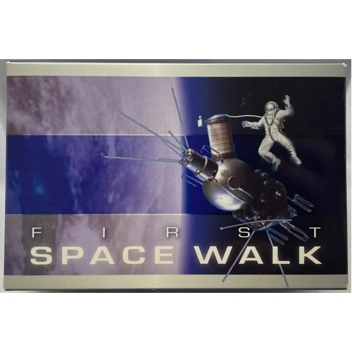 Cook Islands 2009 Silver 1 Dollar Proof Orbit Series First Space Walk