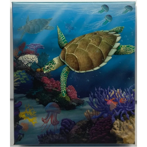 2011 Silver 1/2 Ounce Proof Reef Hawksbill Turtle