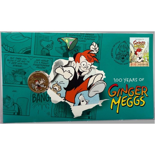 2021 1 Dollar PNC 100 Years of Ginger Meggs
