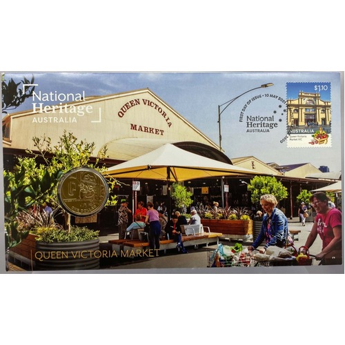 2021 1 Dollar PNC National Heritage Queen Victoria Market