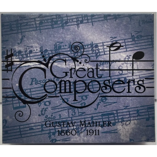 2010 Silver 1 Ounce Proof Great Composers - Gustav Mahler
