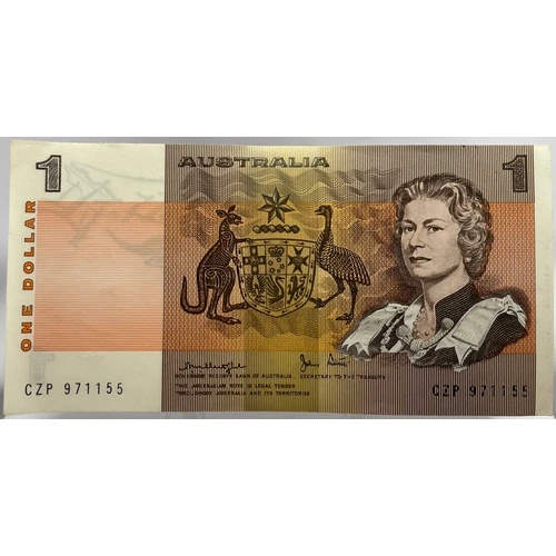 1979 $1 Bundle of 100 Notes Knight/Stone R77 Uncirculated 