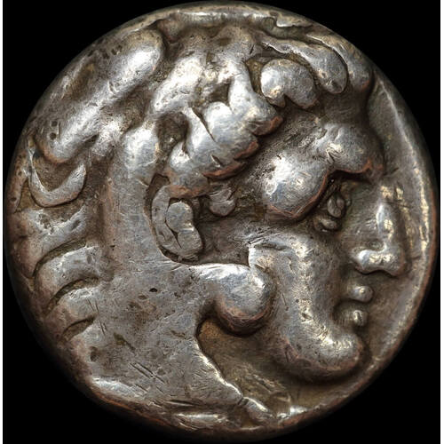 Kingdom of Macedon Alexander III Tetradrachm 336 BC - 323 BC about VF