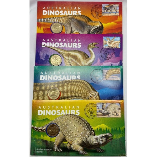 2022 $ PNC Set of 4 - Australian Dinosaurs