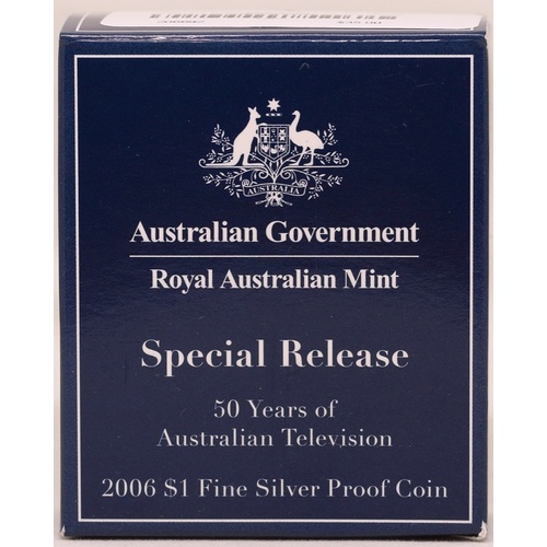 2006 One Dollar Silver Proof Coin TV - ANDA Show Special