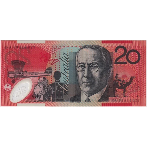 2003 $20 Note DA03 Last Prefix Macfarlane/Henry R420bL Uncirculated
