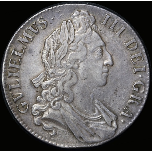 1695 OCTAVO Silver Crown William III S#3740 Very Fine