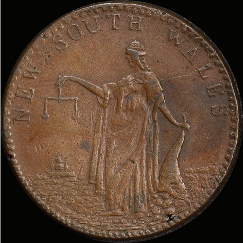 Whitty & Brown Copper Penny Token Undated A# 634 AVF