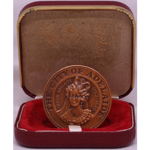 City of Adelaide Bronze Medallion 1968 Festival of Arts 1968/7 Uncirculated