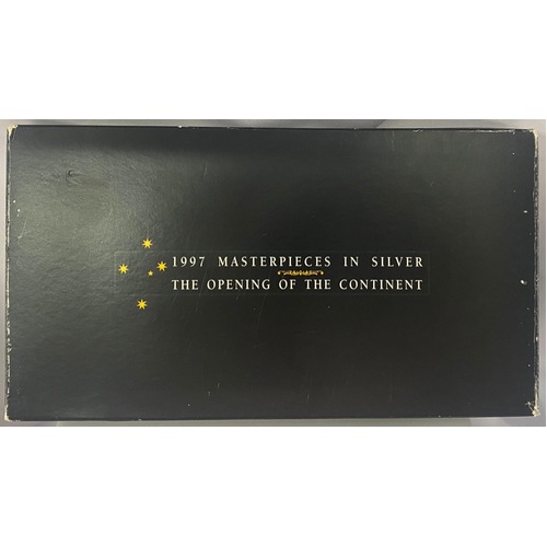 1997 Masterpieces in Silver The Opening Of The Continent Damaged Box