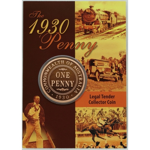 Cook Islands 2007 Prooflike 50 Cent Coin Australian 1930 Penny