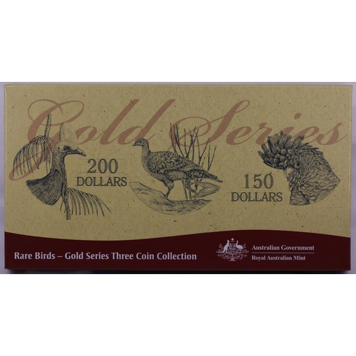 2004 2006 200 Dollar Gold Proof Coin Set Rare Birds