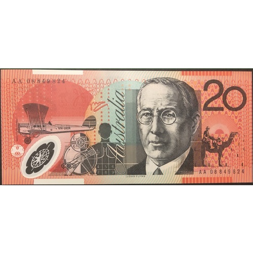 2008 $20 Note Stevens/Henry First Prefix R421bF Uncirculated