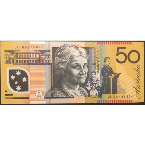 2006 $50 Note McFarlane/Henry JC06 Last Prefix 520dL Uncirculated
