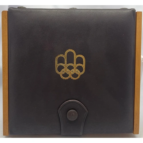 Canada 1974 Set of 4 Silver $5 and $10 Coins Proof - Montreal Olympics (Series III)