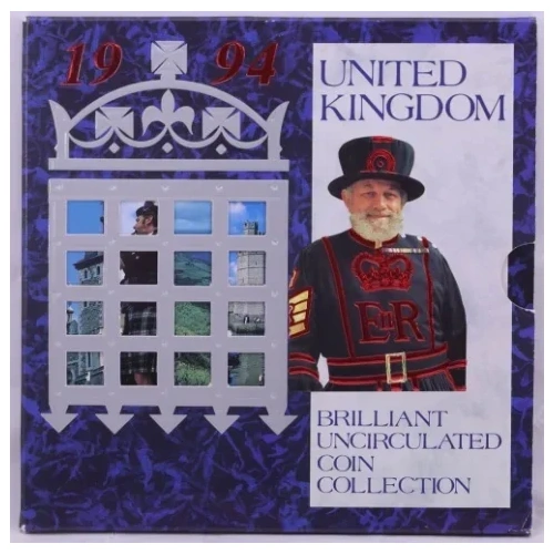 United Kingdom 1994 Uncirculated Mint Coin Set D-Day