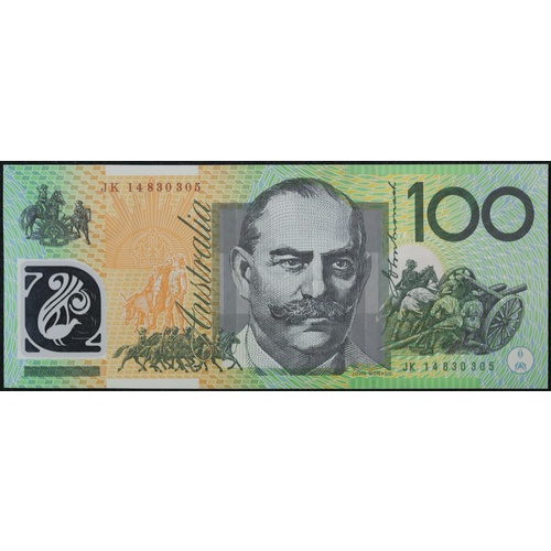 2014 $100 Note Stevens / Parkinson JK14 Last Prefix R#622bL Uncirculated