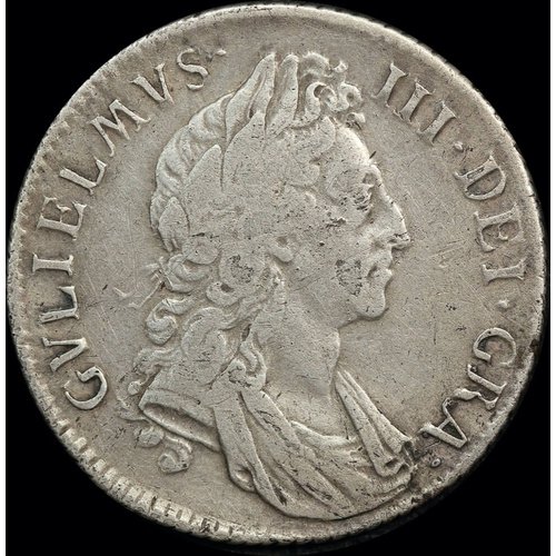 1697 Silver Shilling William III S#3497 Fine