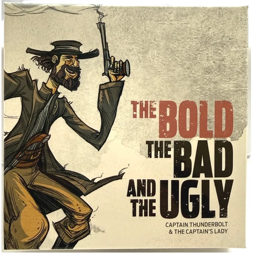 2019 Silver 1 Dollar Proof Coin Bushrangers Bold Bad and Ugly