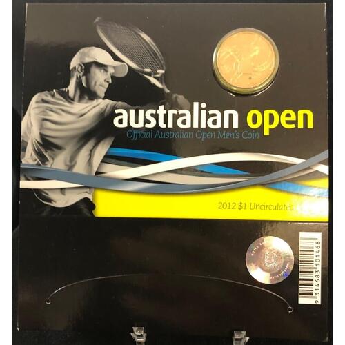 2012 1 Dollar Uncirculated Coin Australian Men's Open