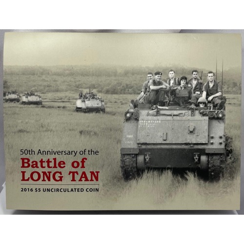 2016 Five Dollar Uncirculated Coin 50th Anniversary of the Battle of Long Tan