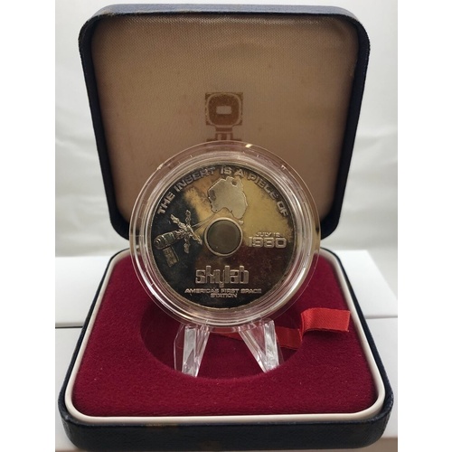 1980 Silver Medallion Skylab Kara International C#1980/23 FDC