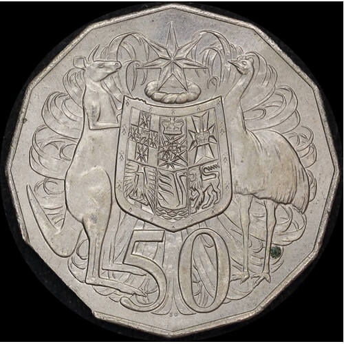 1979 Fifty Cent Clipped Planchet Error coin Uncirculated